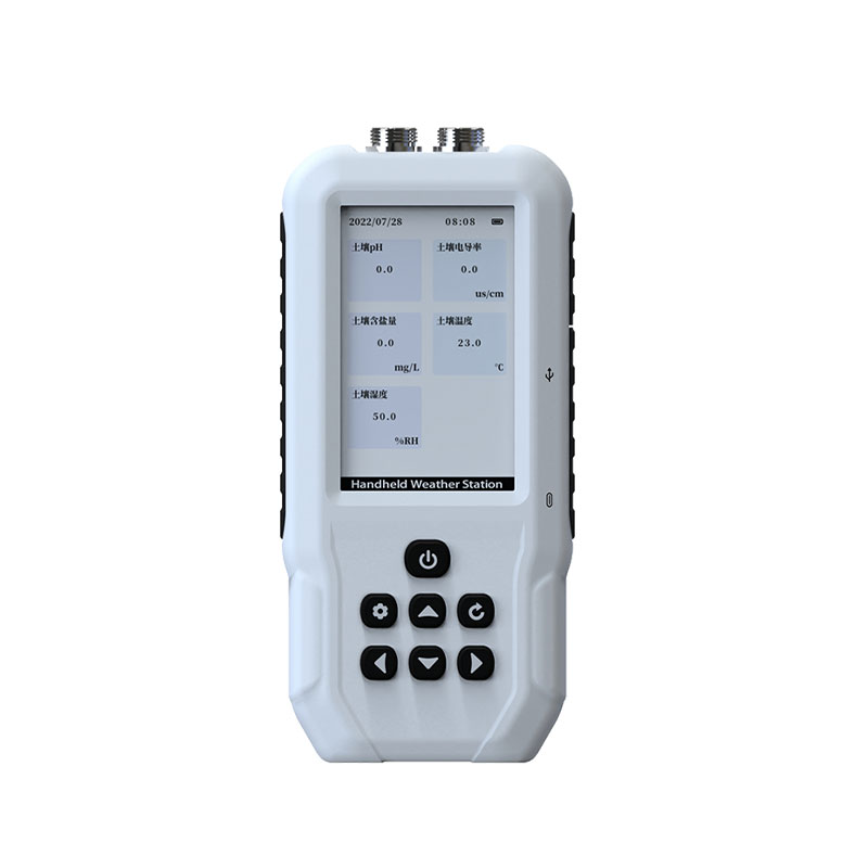 土壤溫濕度電導(dǎo)率含鹽量測定儀